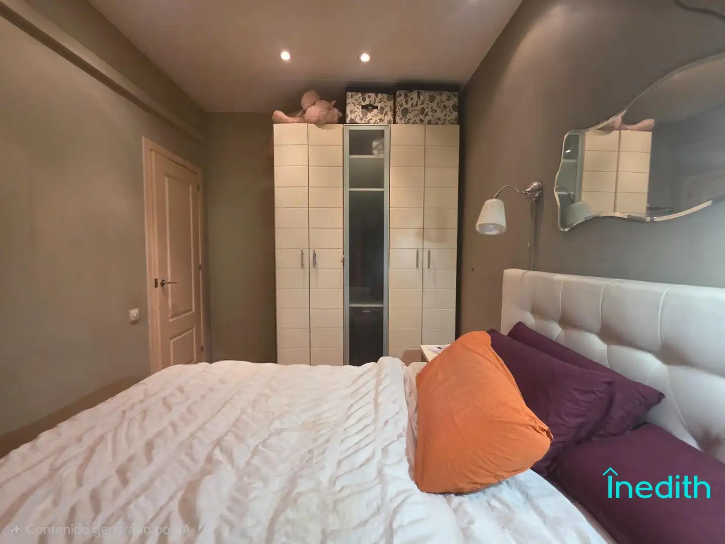 Bedroom of Flat for sale in L'Hospitalet de Llobregat  with Air Conditioner, Heating and Parquet flooring