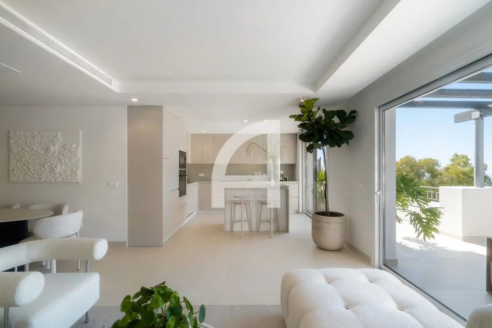 Sala d'estar de Àtic en venda en La Quinta