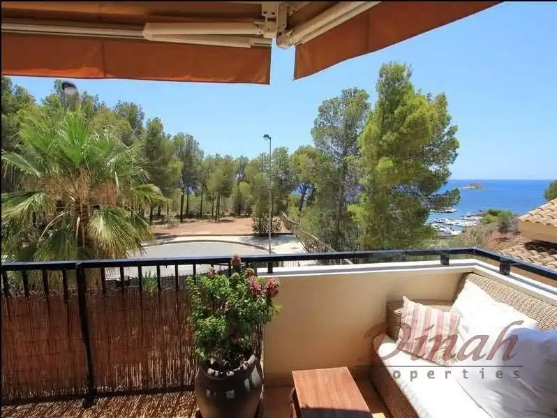 Terrasse von Wohnungen zur Miete in Altea mit Klimaanlage, Heizung und Gemeinschaftspool