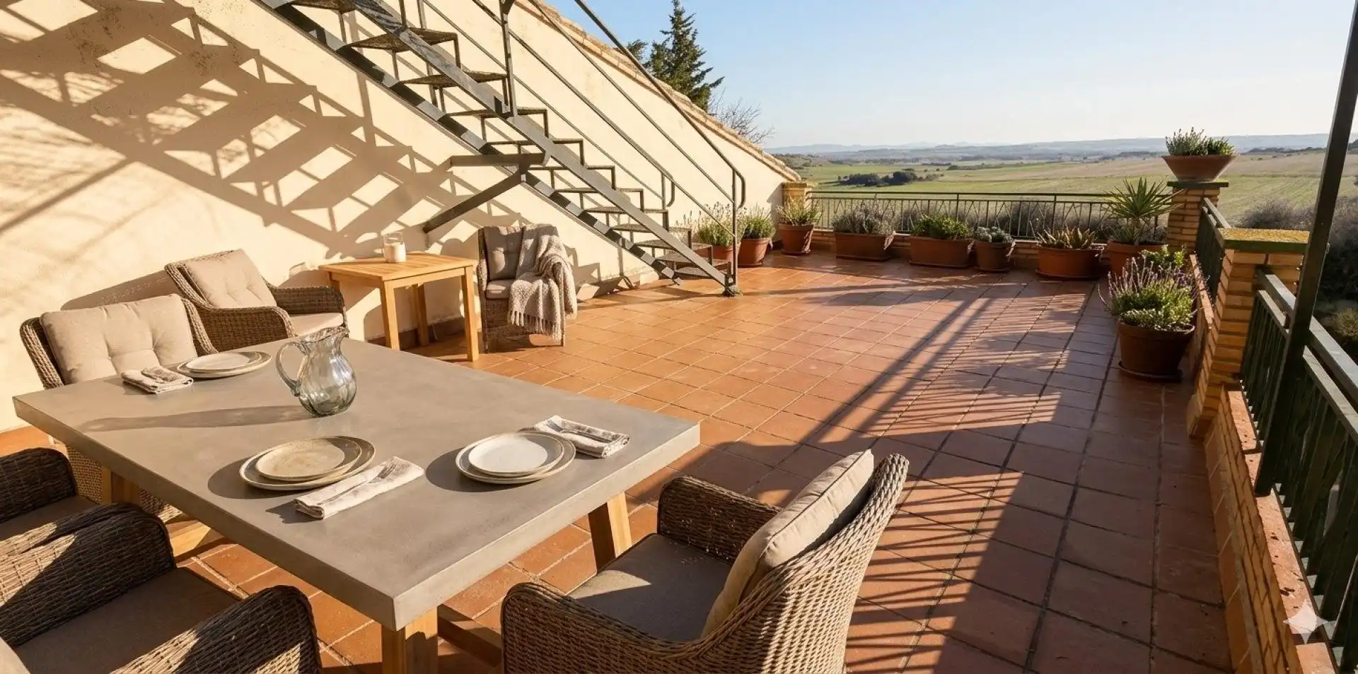 Terraza de Casa o chalet en venta en Huerto