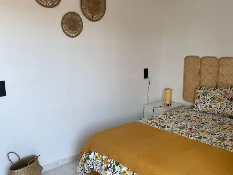 Schlafzimmer von Maisonette zur Miete in San Bartolomé de Tirajana mit Klimaanlage, Schwimmbad und Möbliert