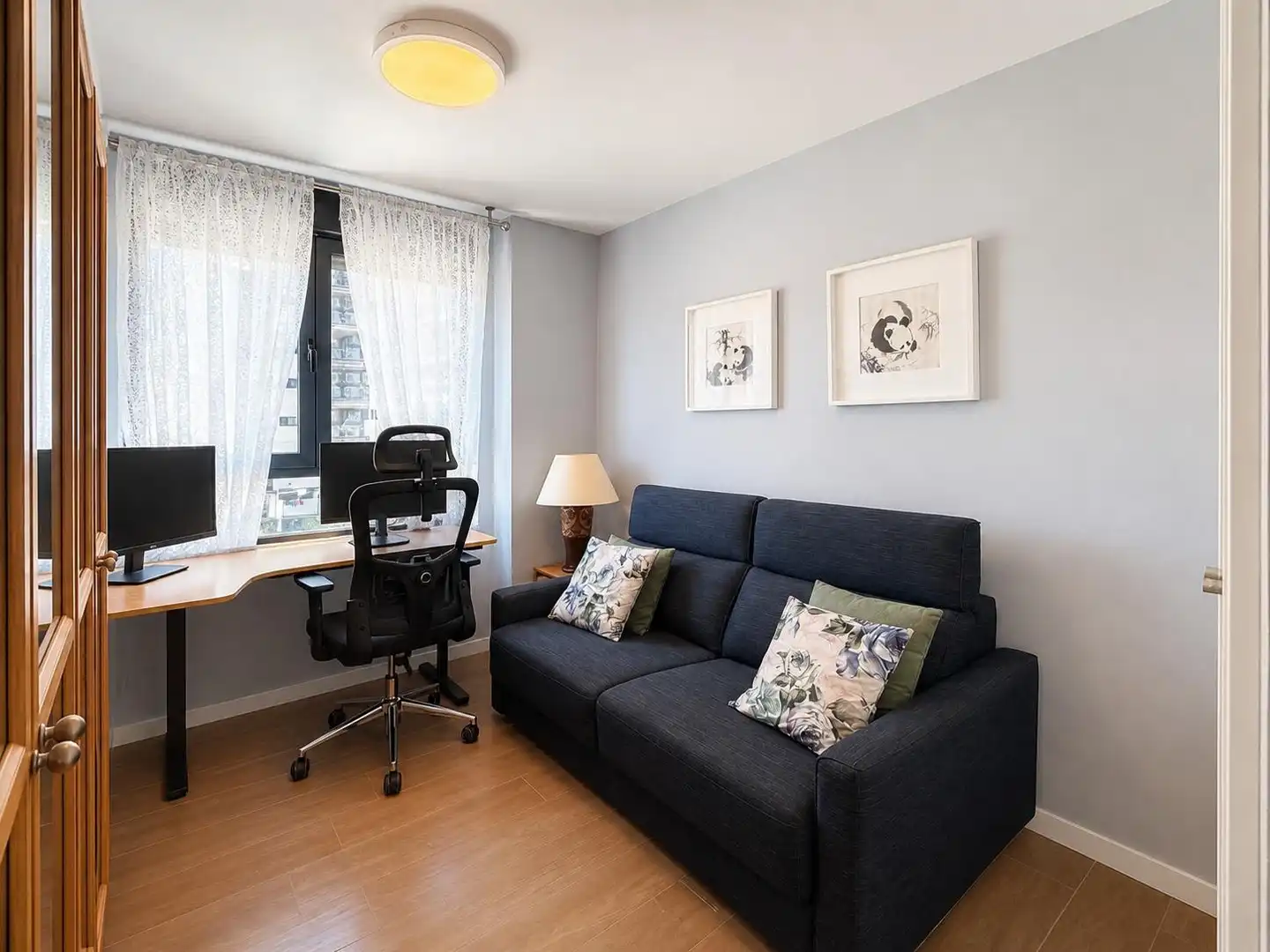 Wohnzimmer von Wohnung zum Verkauf in Valencia mit Klimaanlage, Terrasse und Abstellraum