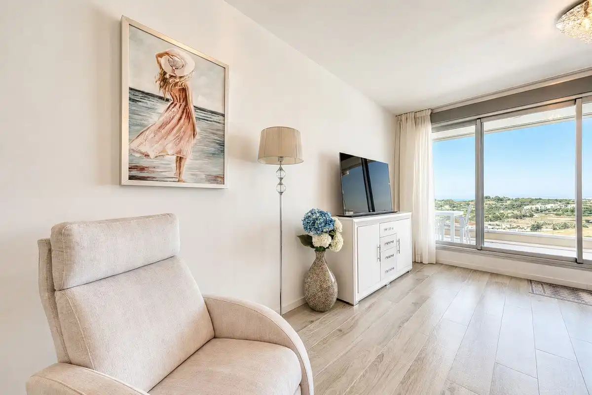 Living room of Apartments for sale in Estepona  with Air Conditioner, Terrace and Storage room