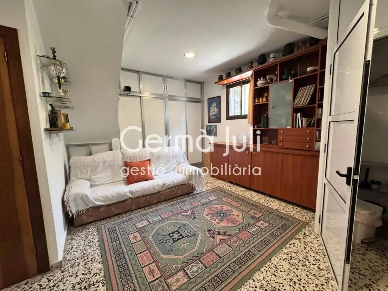 Living room of Houses for sale in Badalona  with Heating, Private garden and Terrace