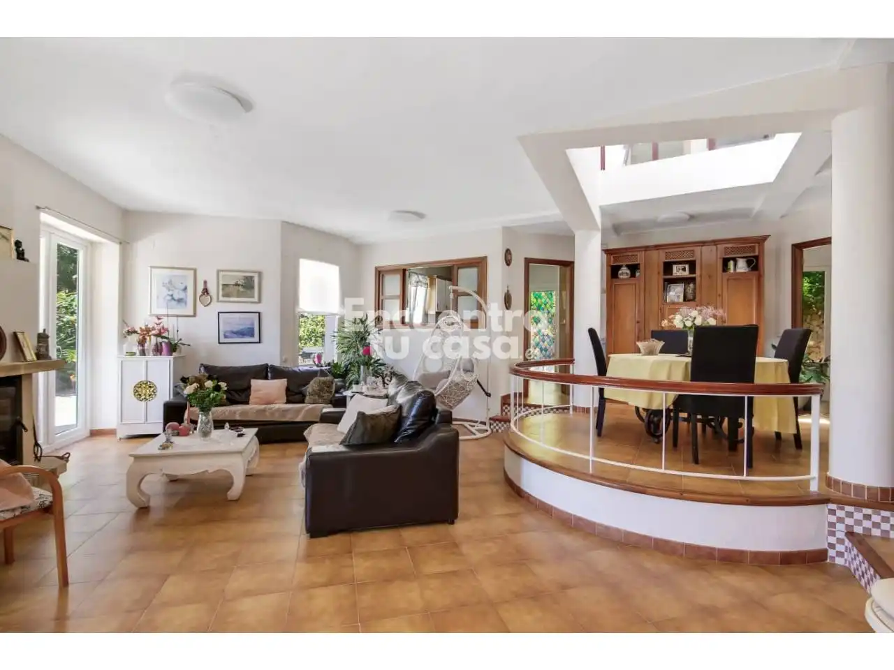 Sala de estar de Casa o chalet en venta en Altea con Aire acondicionado, Calefacción y Jardín privado