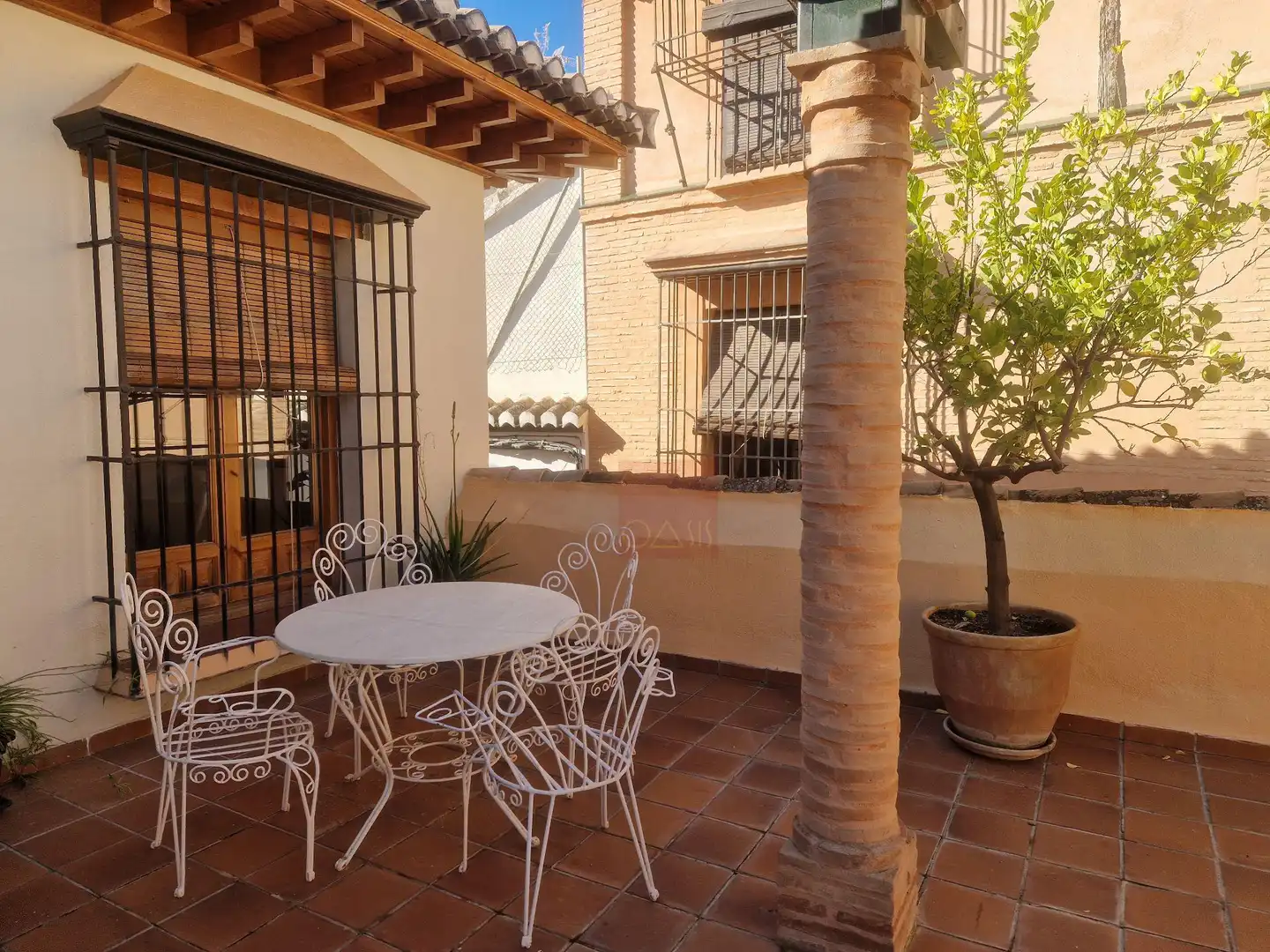 Terrace of Attic for rent in Granada  with Air Conditioner, Heating and Terrace