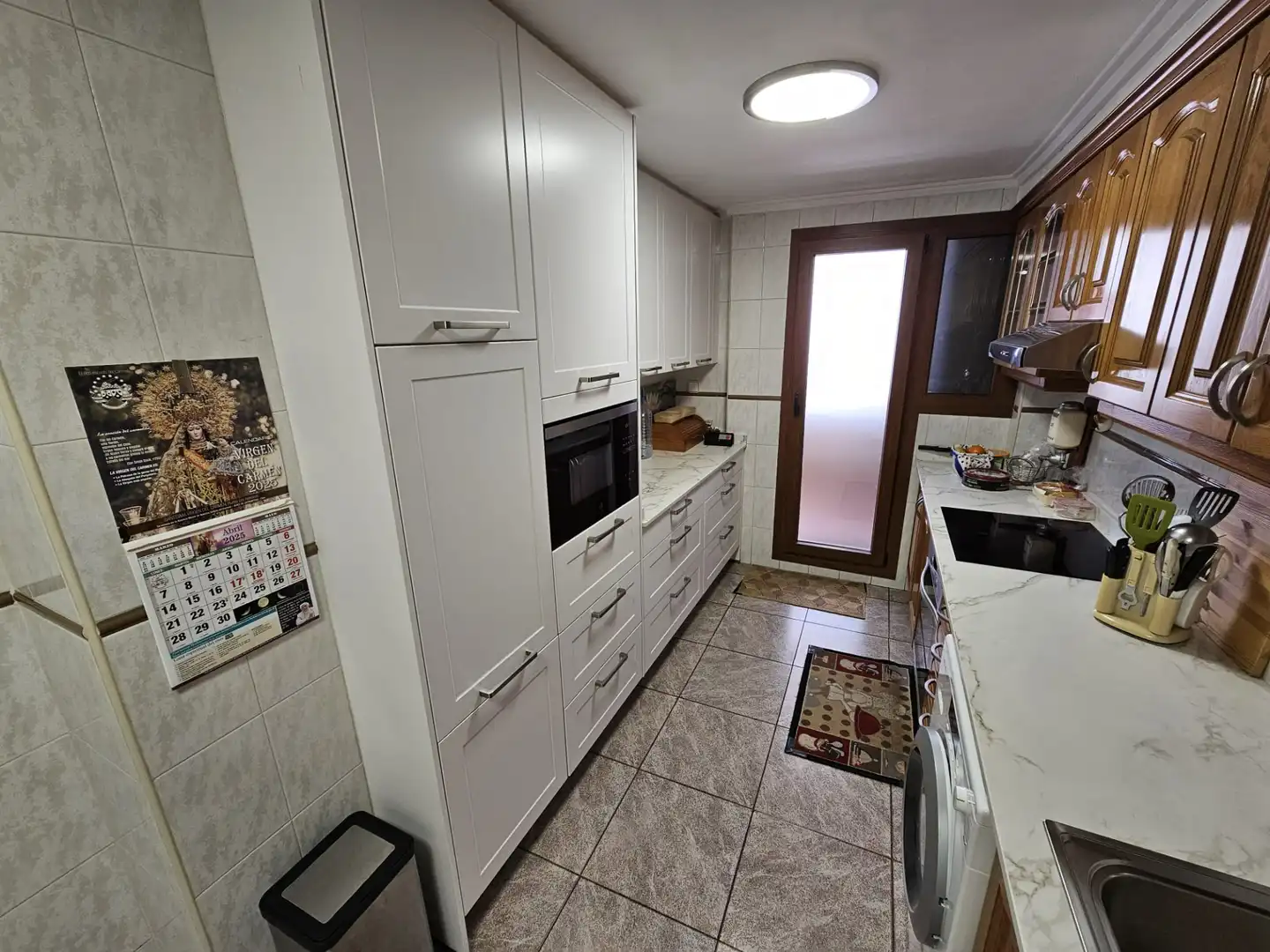 Küche von Wohnung zum Verkauf in Valencia mit Balkon