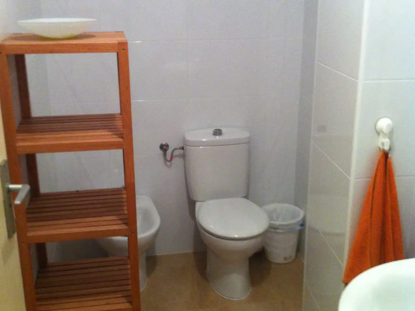 Badezimmer von Wohnung zur Miete in Murcia mit Terrasse, Möbliert und Waschmaschine