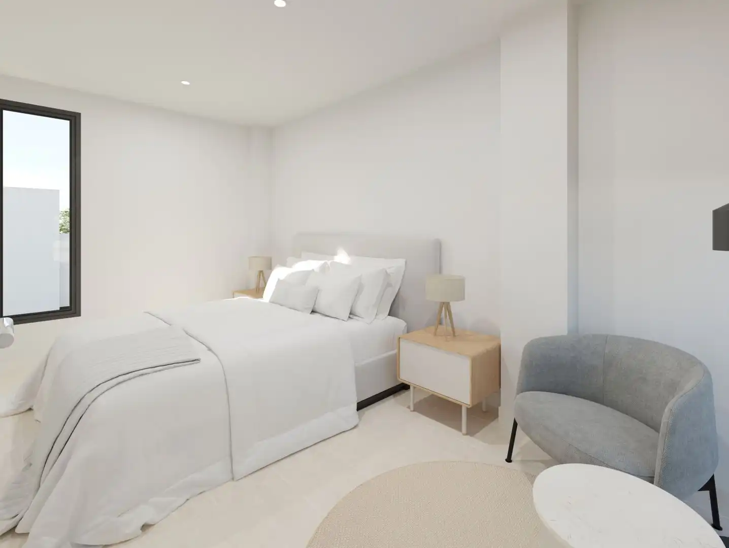 Habitación de Casa adosada en venta en Almoradí con Jardín privado, Terraza y Piscina
