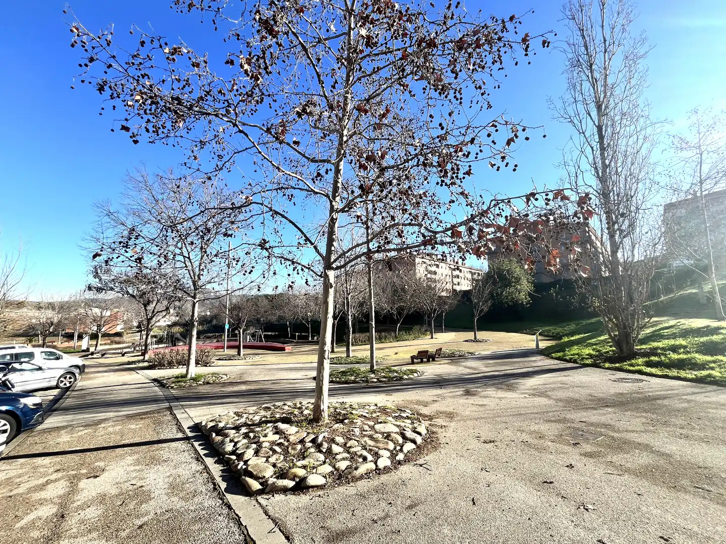 Vista exterior de Piso en venta en Santa Coloma de Cervelló con Calefacción, Parquet y Horno