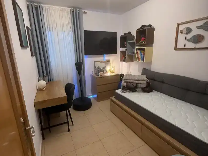 Bedroom of Flat for rent in Calpe / Calp  with Air Conditioner and Balcony