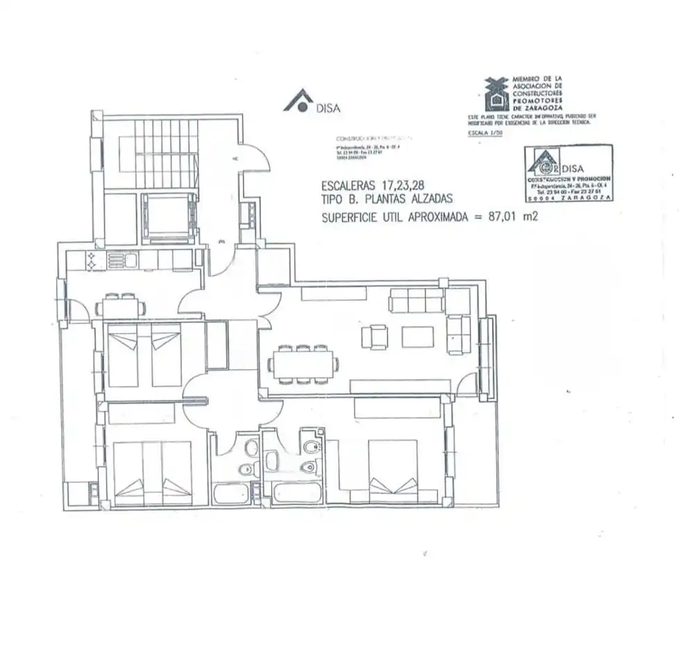 Piso en venta en Zaragoza con Aire acondicionado, Calefacción y Jardín privado