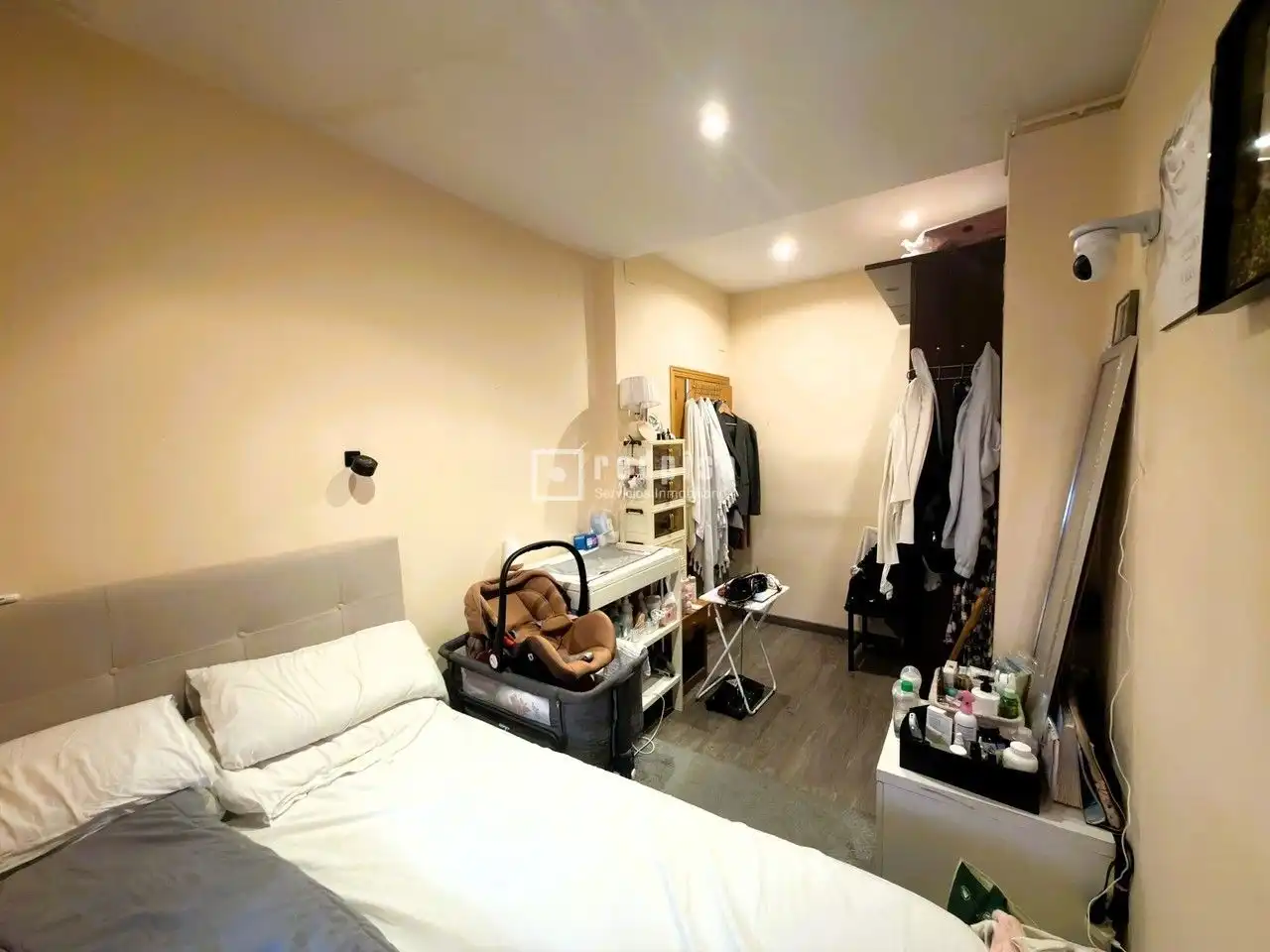 Schlafzimmer von Wohnung zum Verkauf in Madrid mit Klimaanlage, Heizung und Parkett