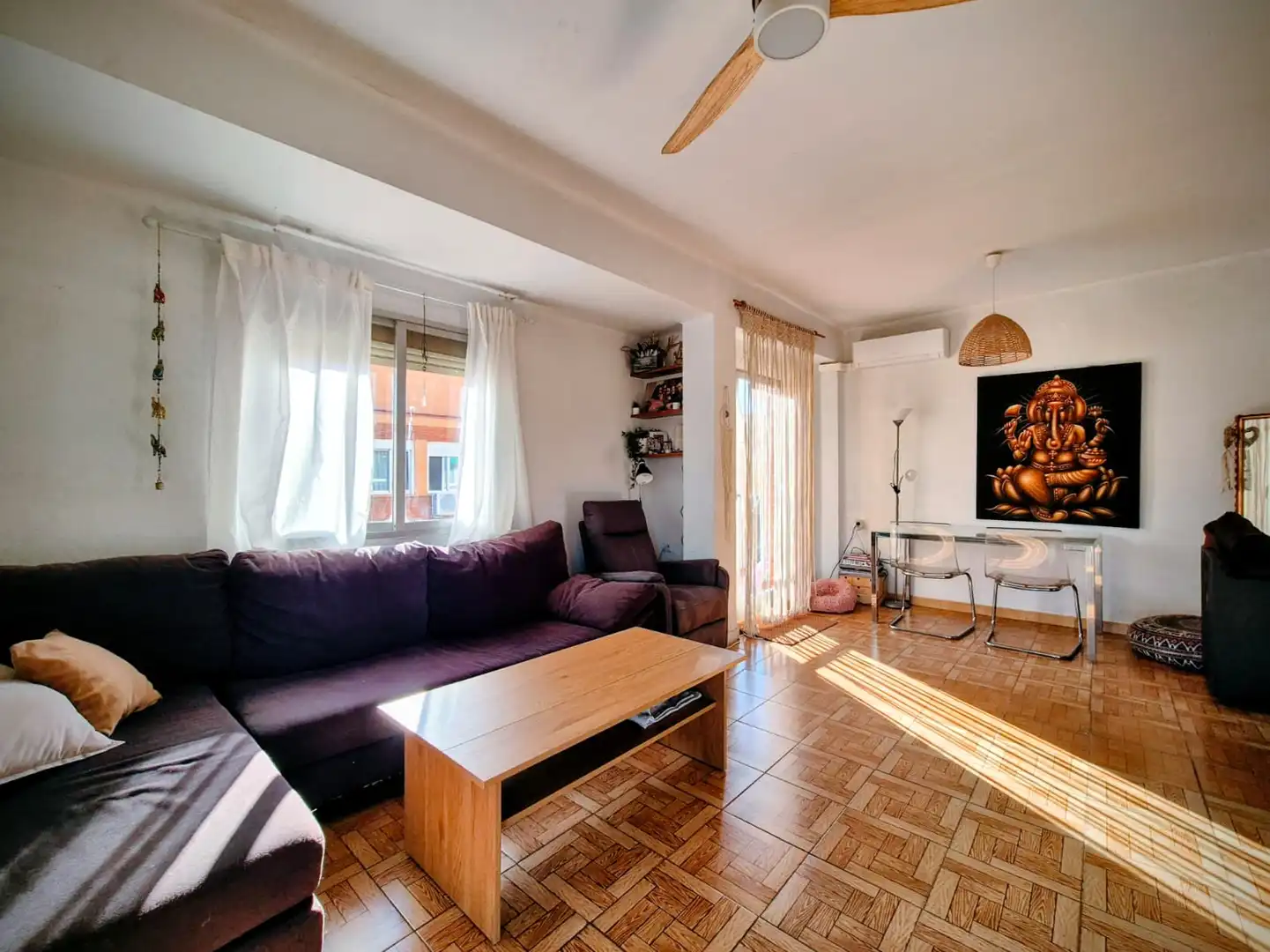 Sala de estar de Piso en venta en Almàssera con Aire acondicionado