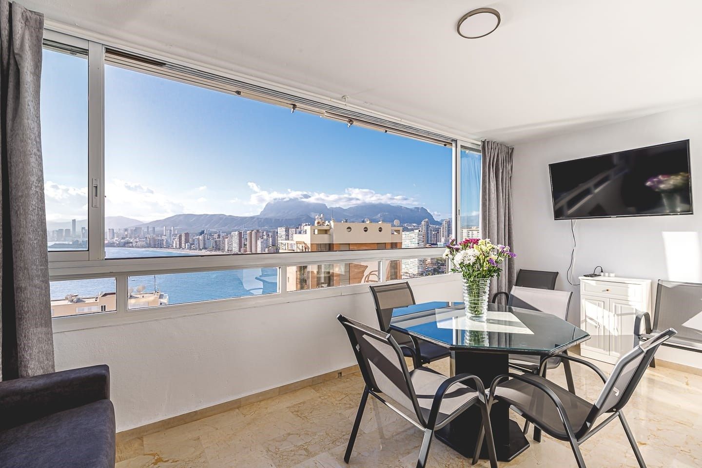 Terrassa de Pis en venda en Benidorm amb Moblat i Balcó