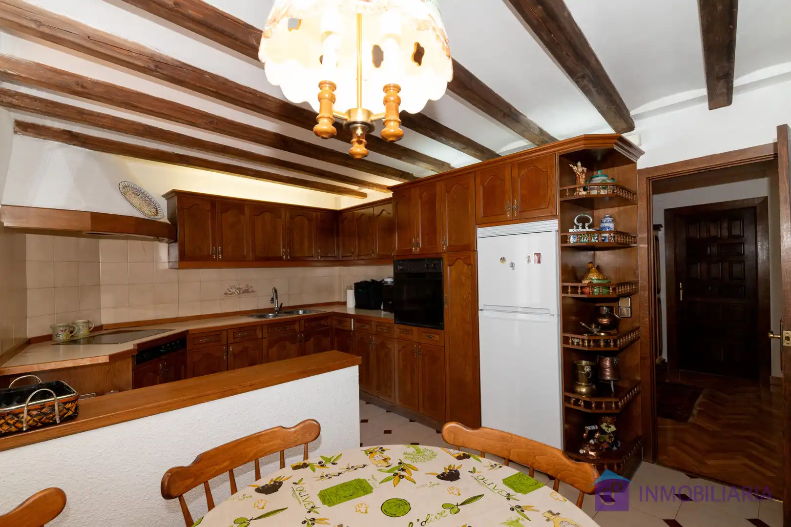 Kitchen of Flat for sale in Ateca  with Private garden, Parquet flooring and Terrace