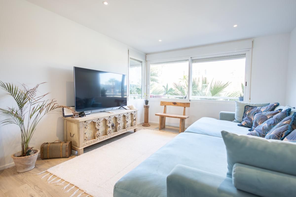 Living room of Flat for sale in Eivissa  with Air Conditioner, Heating and Private garden