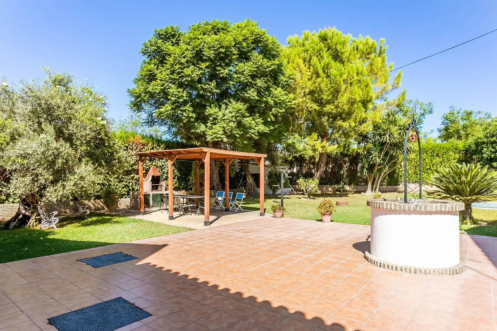 Jardín de Finca rústica en venta en Valencina de la Concepción con Jardín privado, Terraza y Trastero