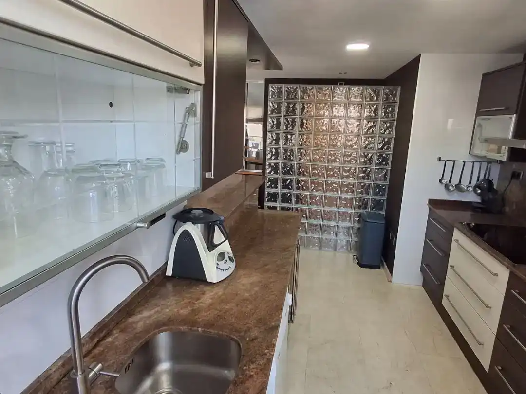 Cocina de Dúplex en venta en Calella con Aire acondicionado, Piscina y Balcón