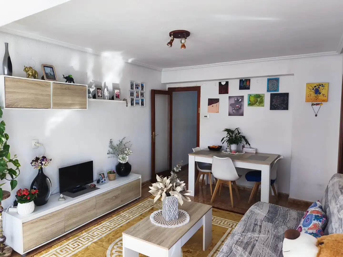 Sala d'estar de Pis en venda en Cullera amb Balcó