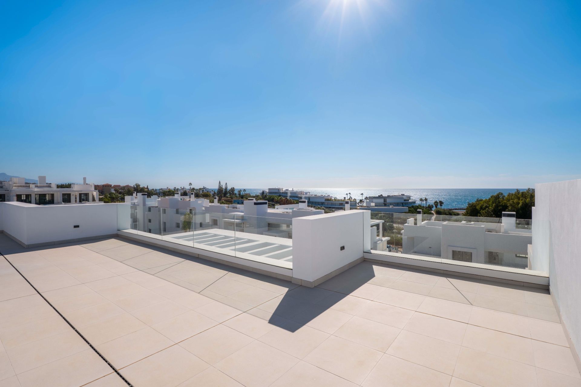 Terrace of Attic for sale in Estepona  with Air Conditioner, Heating and Terrace