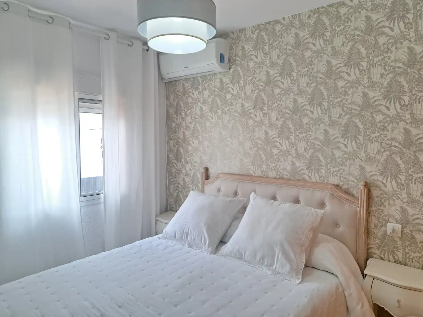 Habitación de Casa adosada de alquiler en Algeciras con Aire acondicionado, Calefacción y Terraza