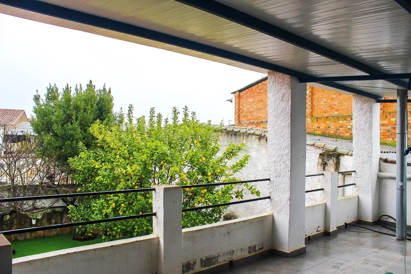 Terrassa de Casa o xalet en venda en Casas de Don Pedro amb Traster i Piscina