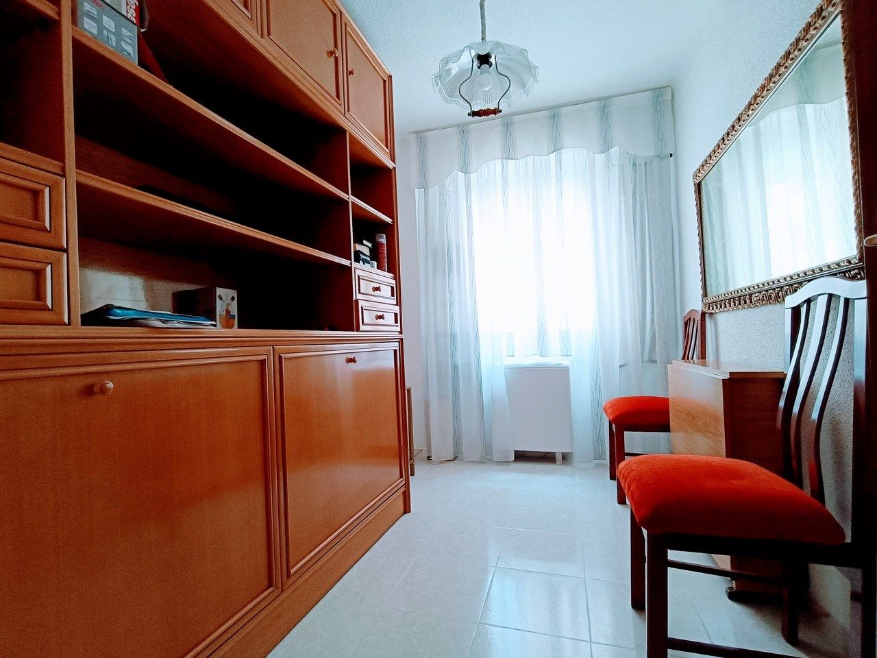 Bedroom of Flat to rent in  Madrid Capital  with Furnished, Oven and Washing machine