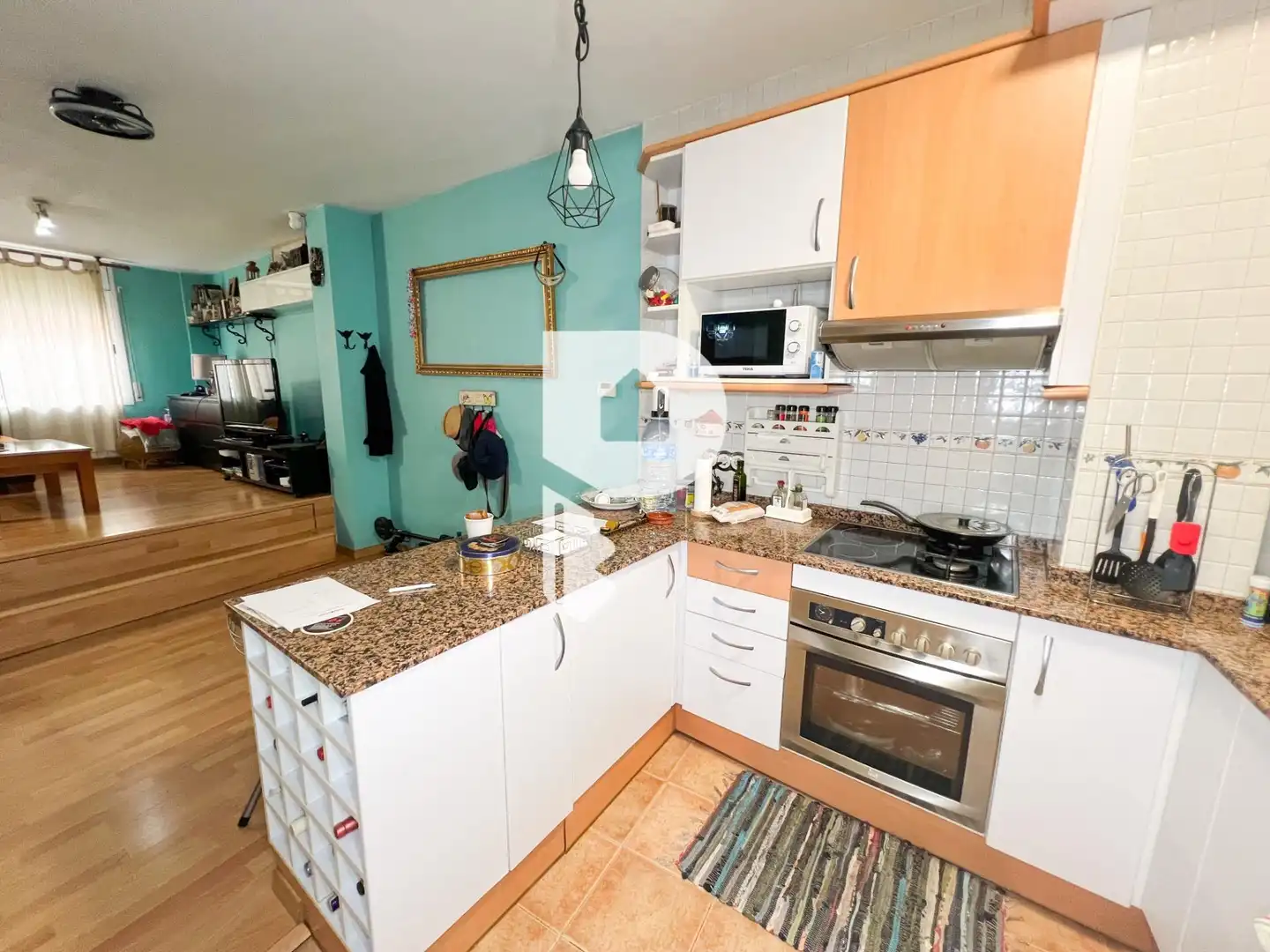 Cocina de Planta baja en venta en Vallirana con Aire acondicionado, Calefacción y Parquet