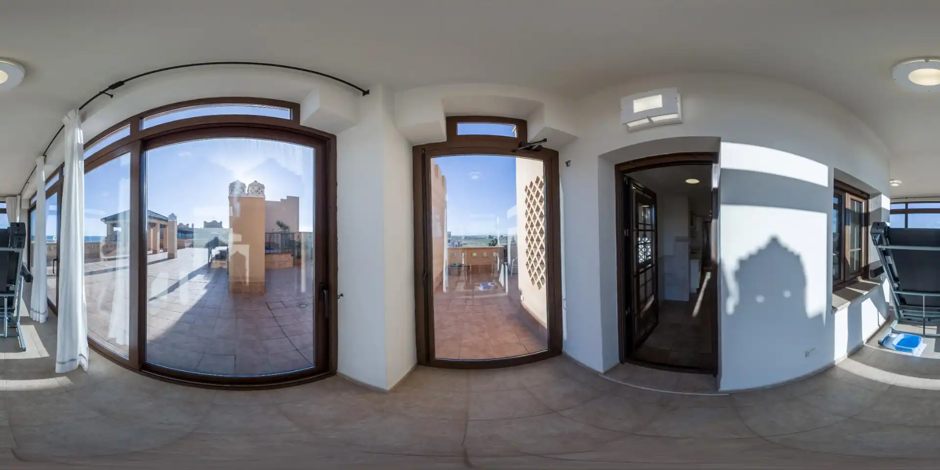 Terrasse von Dachboden zum Verkauf in Ayamonte mit Terrasse, Abstellraum und Möbliert