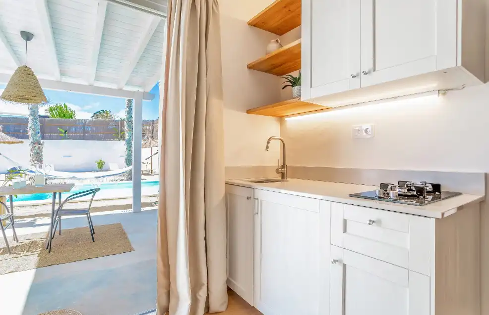 Cocina de Casa o chalet en venta en Haría con Jardín privado y Piscina