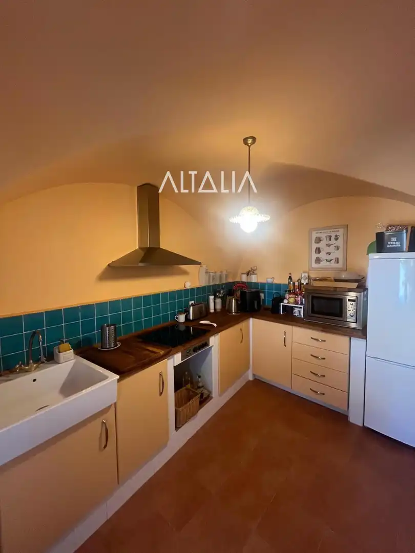 Cuina de Casa o xalet en venda en Torrejoncillo del Rey amb Calefacció, Terrassa i Alarma