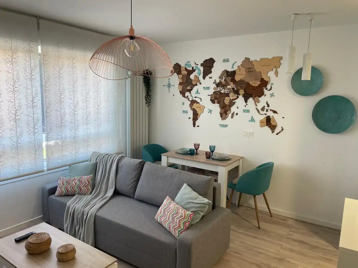 Living room of Flat for sale in A Parda