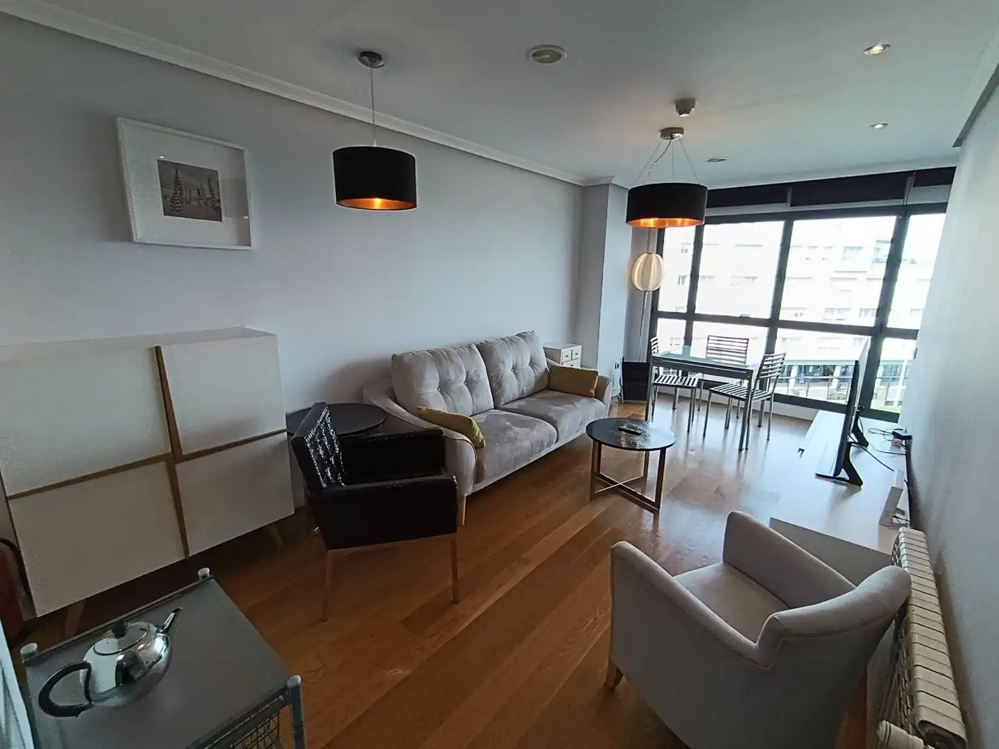 Sala d'estar de Pis en venda en Gijón  amb Calefacció