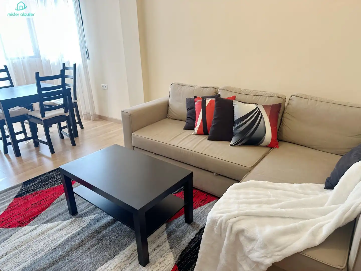 Living room of Apartments for rent in El Campello  with Air Conditioner, Heating and Private garden