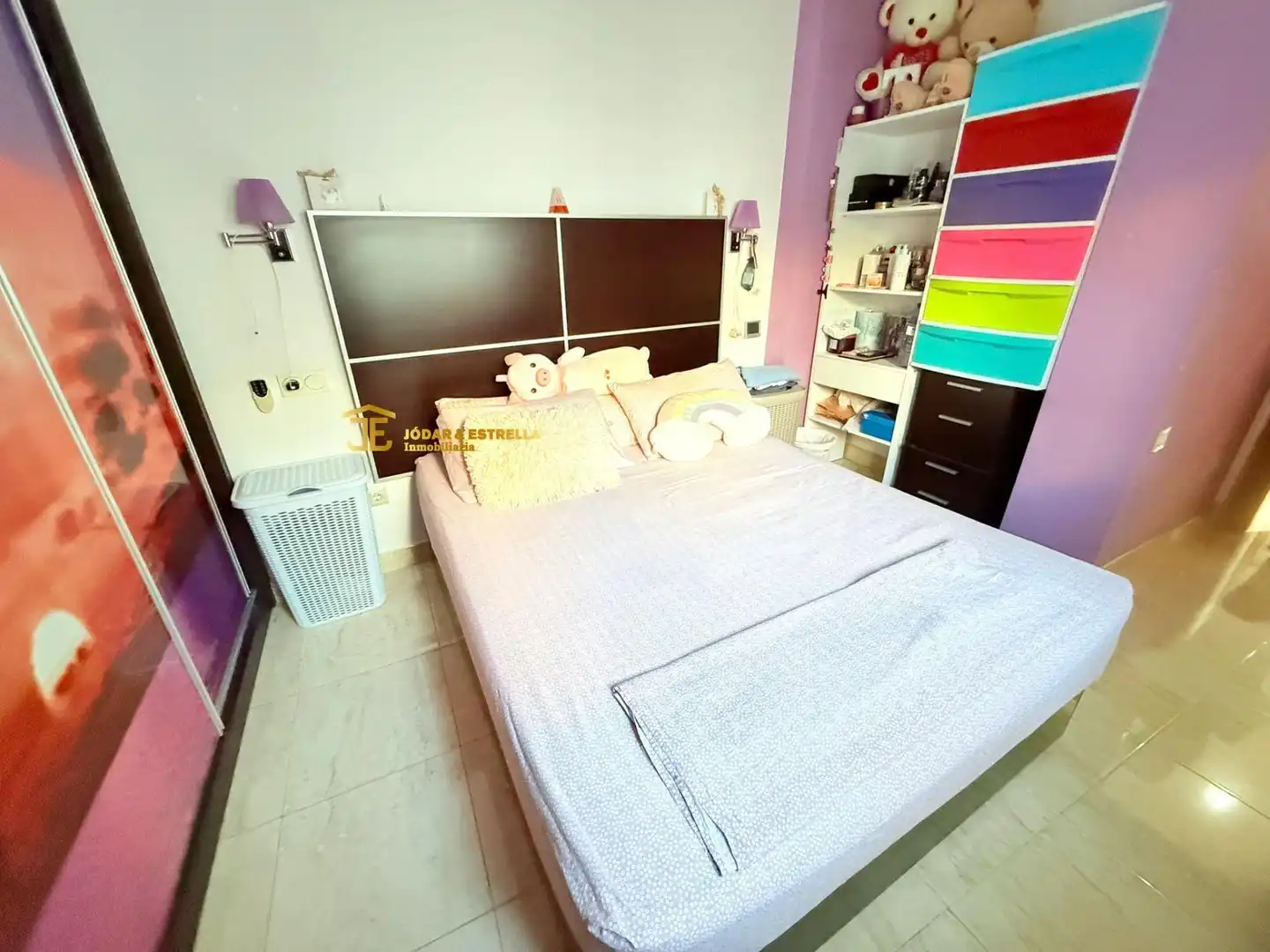 Bedroom of Attic for sale in Lorca  with Heating, Terrace and Furnished