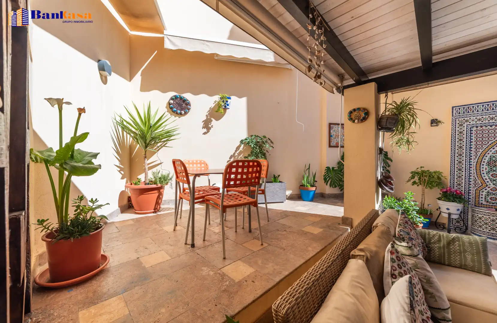 Terraza de Casa adosada en venta en Marbella con Aire acondicionado, Jardín privado y Terraza