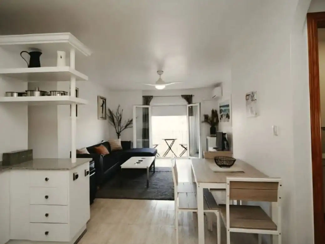 Wohnzimmer von Wohnung zum Verkauf in Mazarrón mit Klimaanlage, Terrasse und Balkon