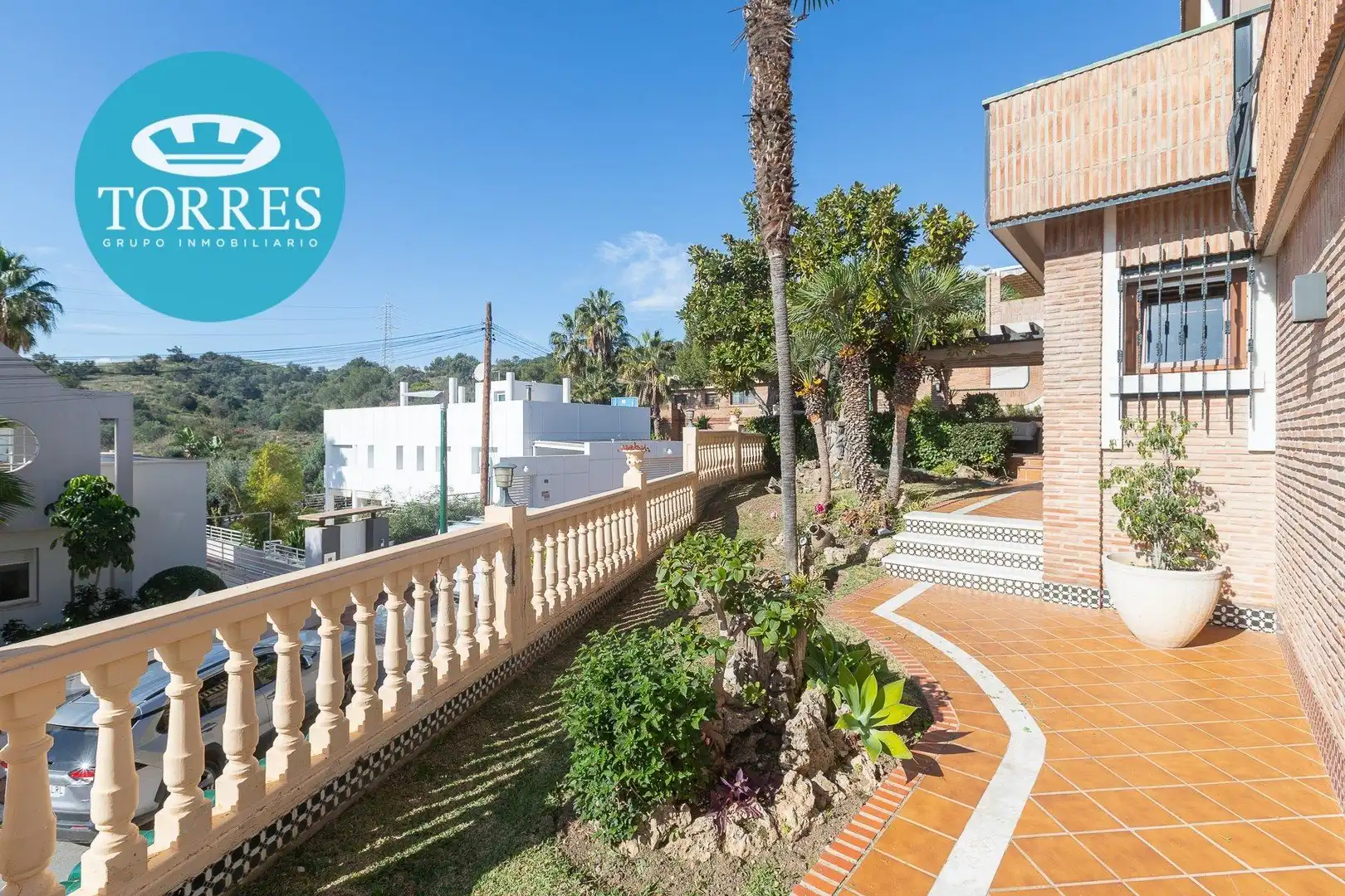 Vista exterior de Casa o chalet en venta en Málaga con Aire acondicionado, Calefacción y Jardín privado