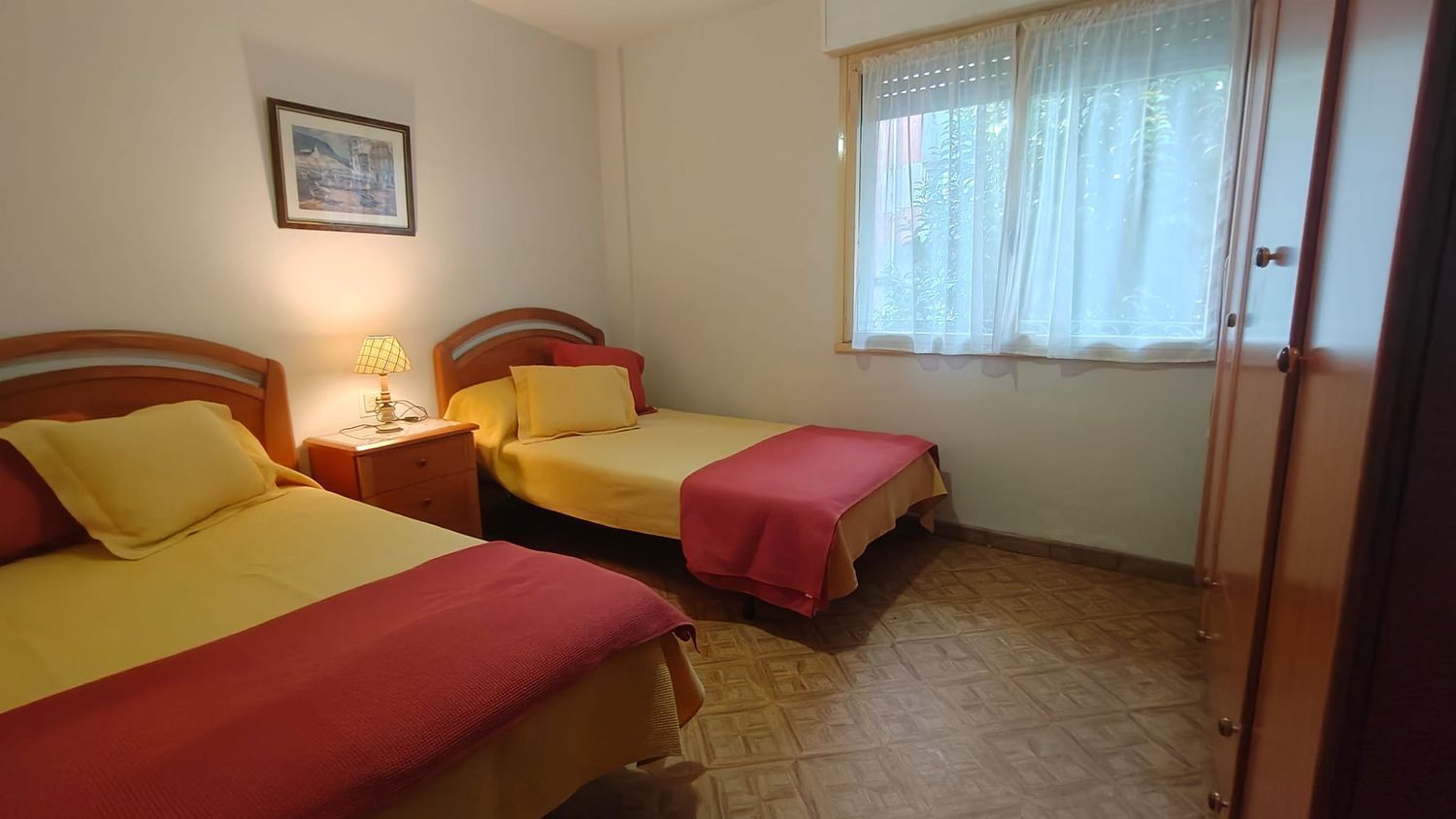 Bedroom of Flat for sale in Gijón   with Storage room and Swimming Pool