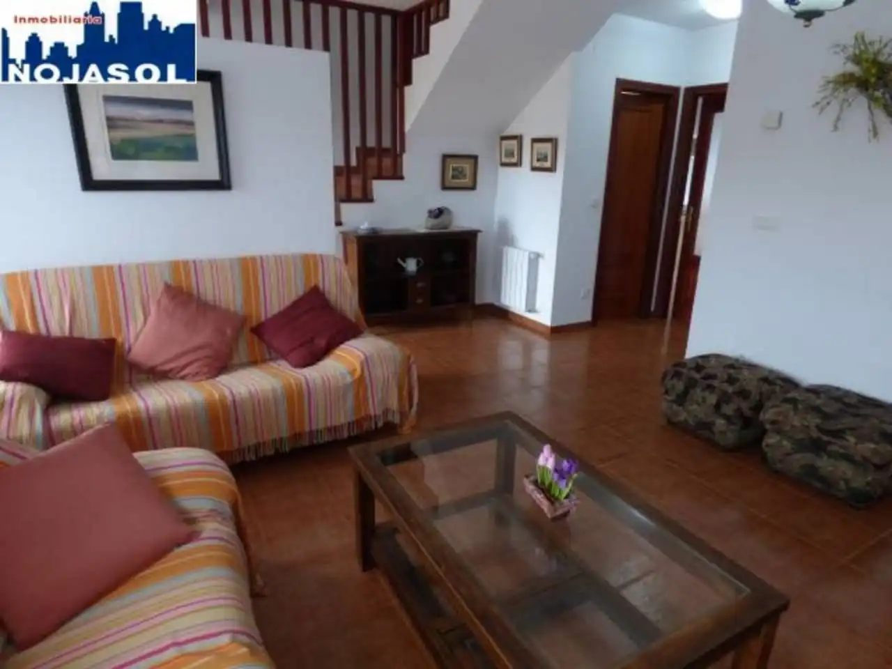 Sala d'estar de Casa o xalet de lloguer en Bareyo amb Calefacció, Jardí privat i Terrassa