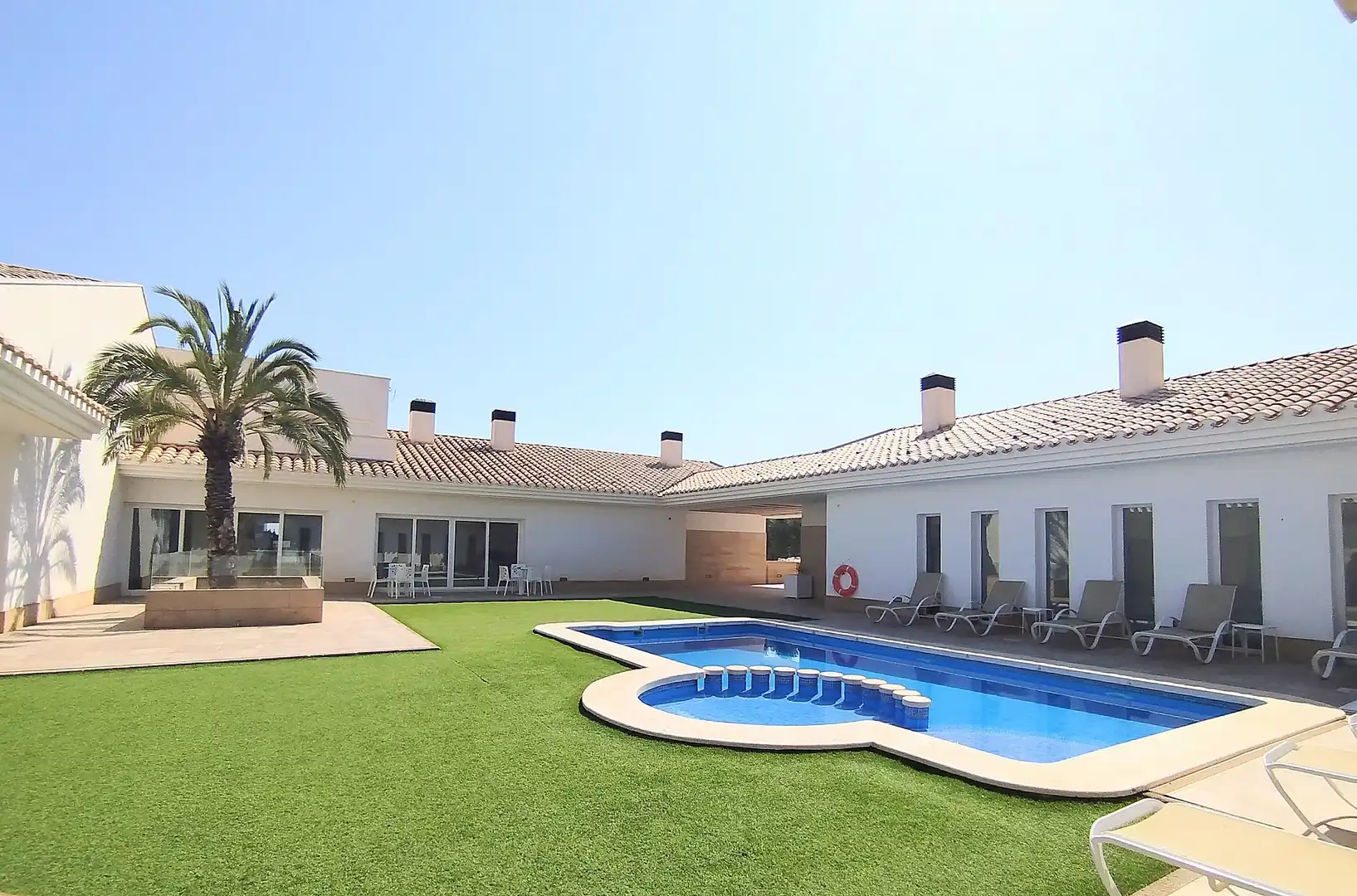 Jardí de Finca rústica en venda en Yecla amb Aire condicionat i Terrassa