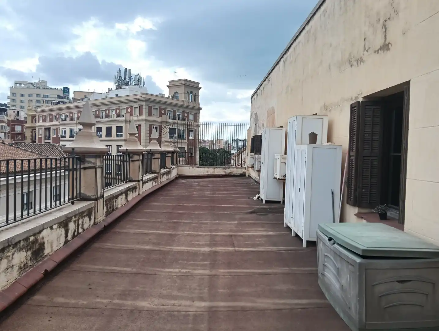 Terrasse von Büro zum Verkauf in Málaga mit Balkon und Alarm