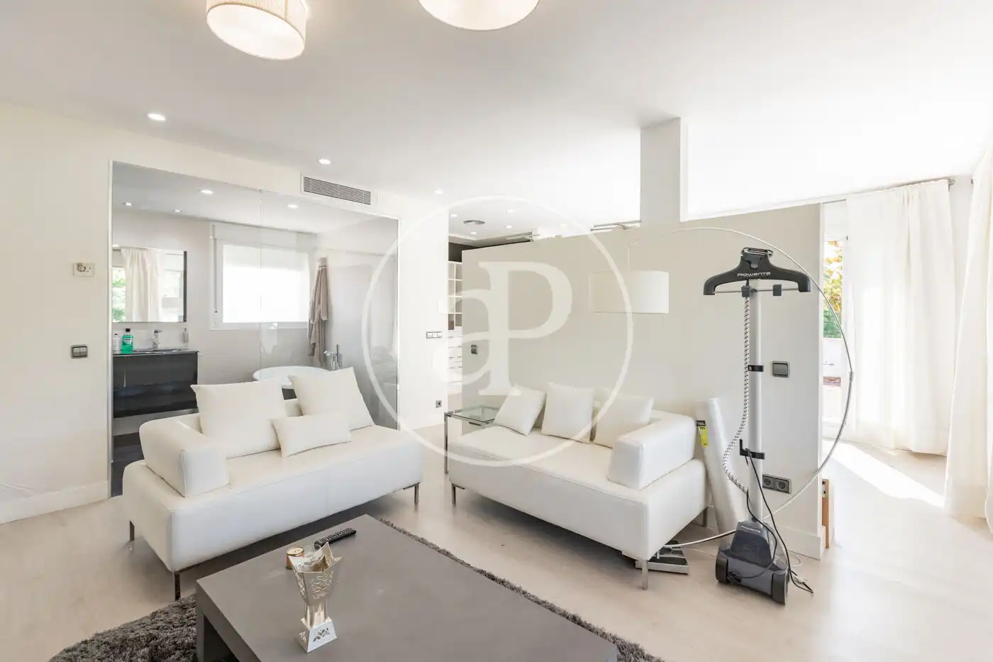 Sala de estar de Casa o chalet en venta en Fuente del Fresno con Aire acondicionado, Calefacción y Jardín privado