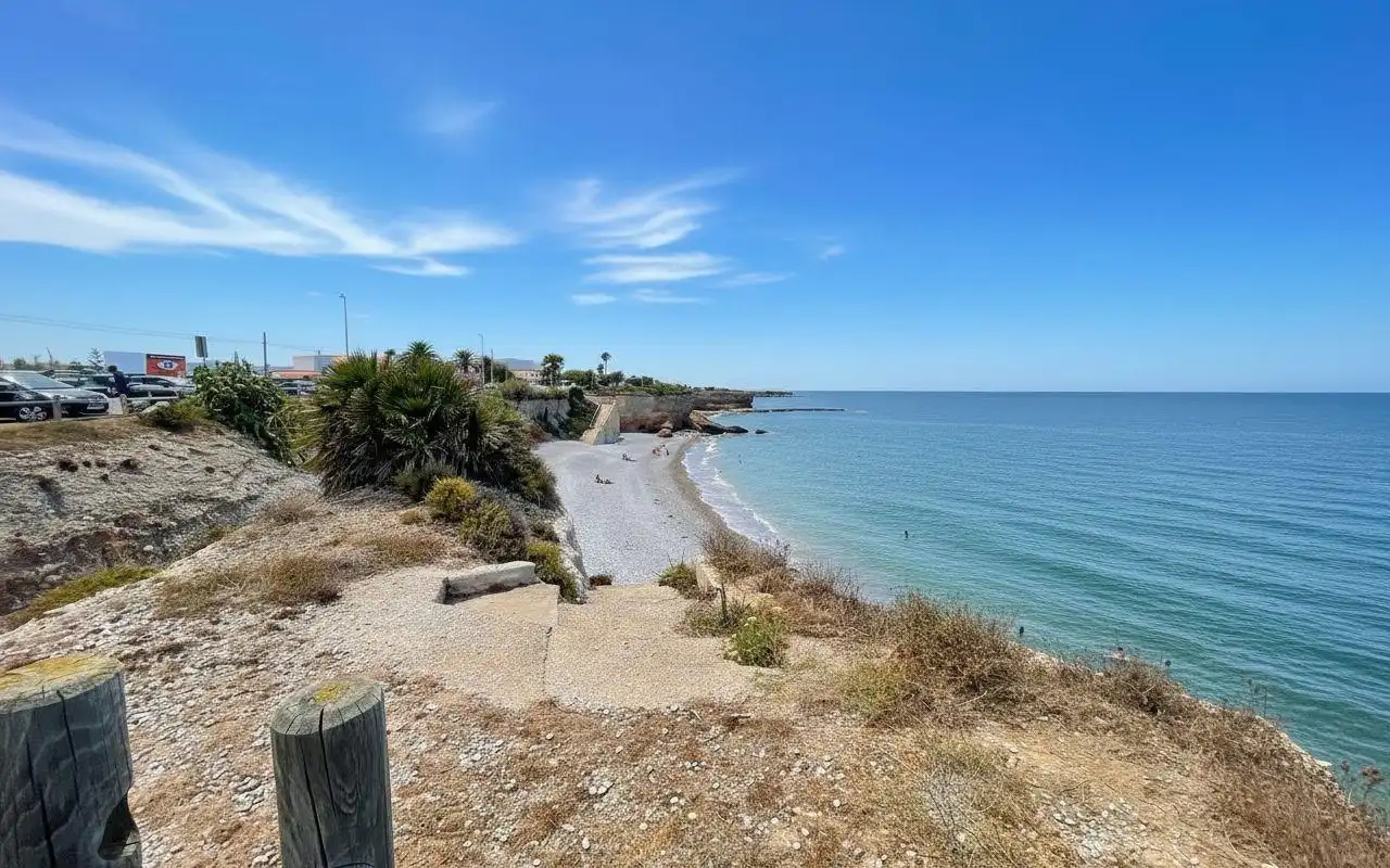 Vista exterior de Casa o chalet en venta en Vinaròs con Jardín privado, Terraza y Piscina