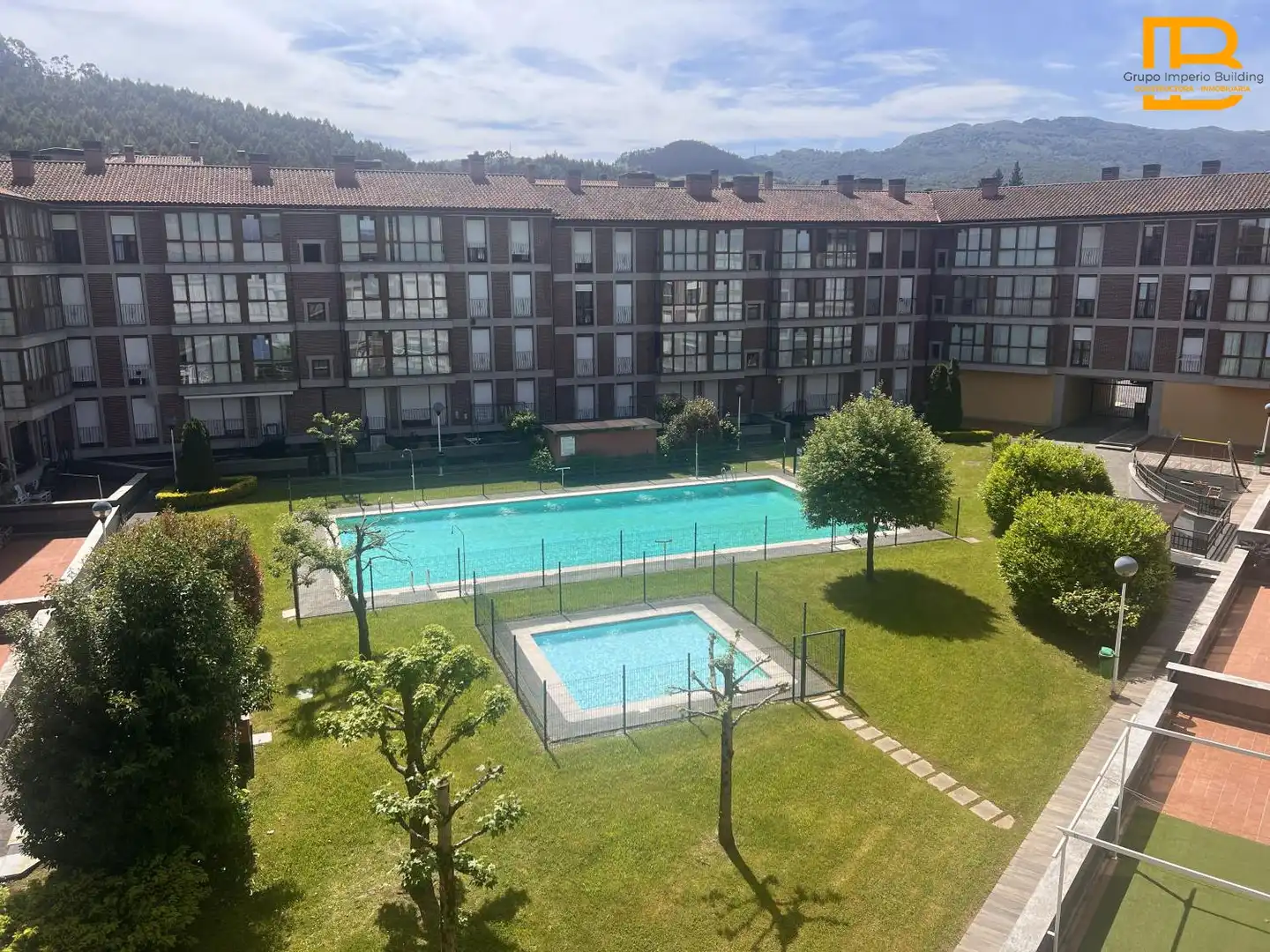 Swimming pool of Flat for sale in Voto  with Heating, Parquet flooring and Furnished