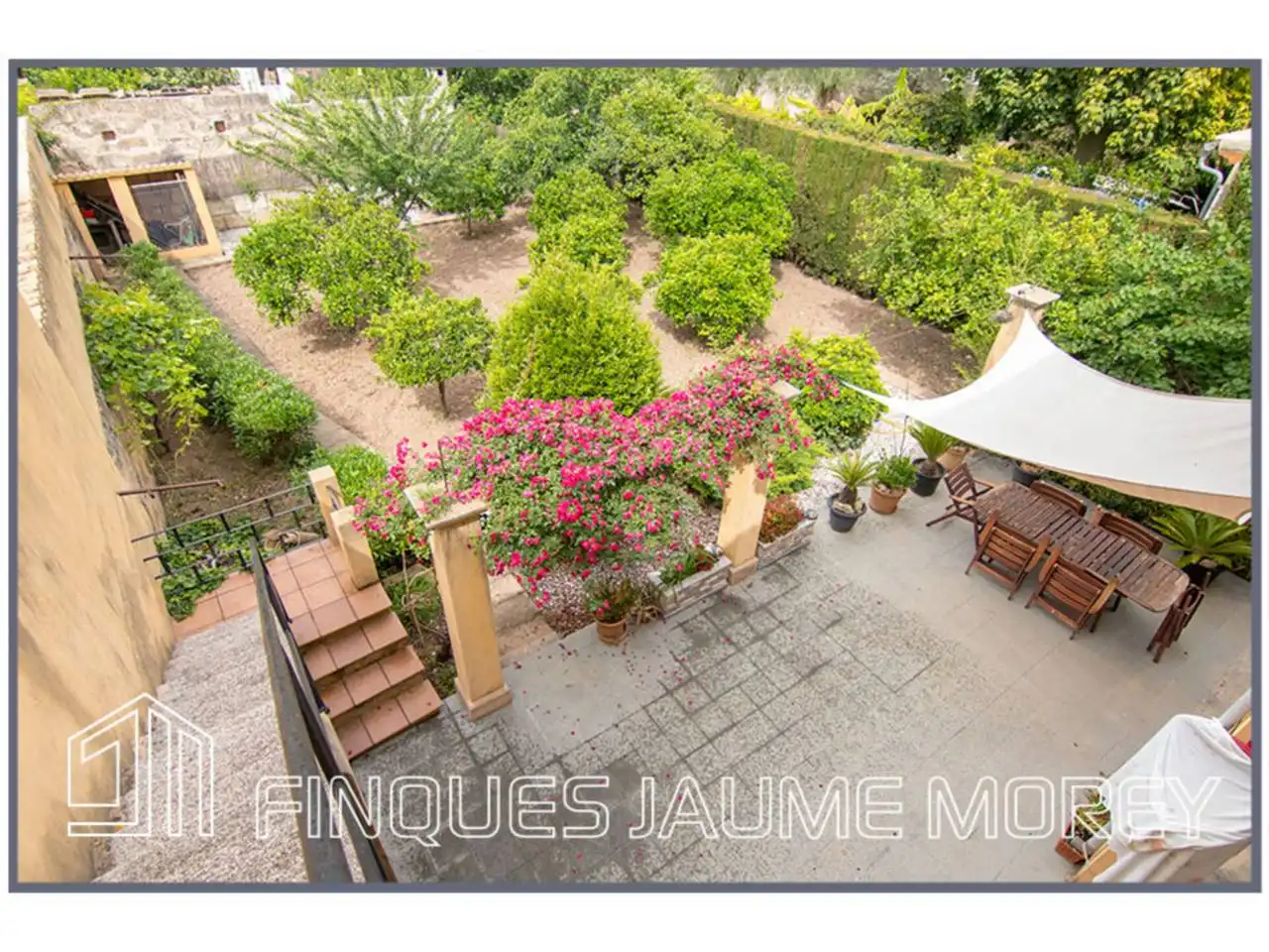 Terrassa de Casa o xalet en venda en Lloseta amb Aire condicionat, Jardí privat i Terrassa