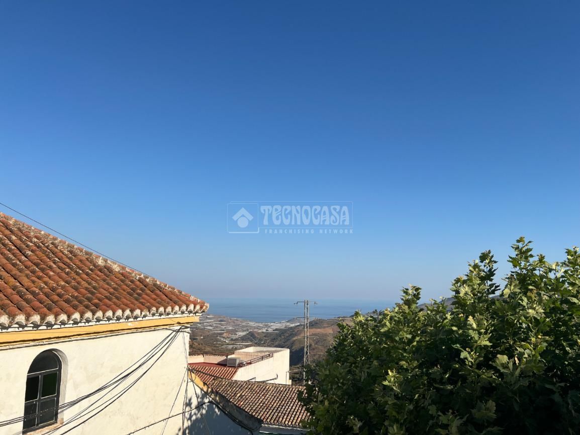 Exterior view of Single-family semi-detached for sale in Lújar  with Terrace