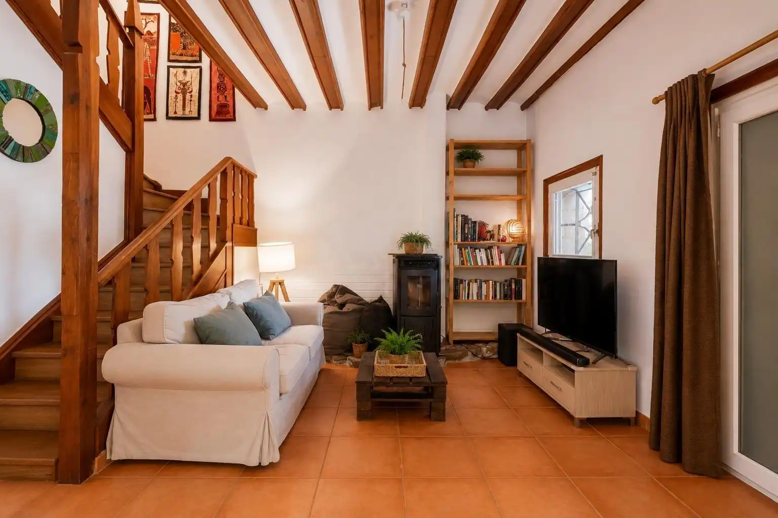 Casa aparellada amb piscina en venda a Abantos - Carmelitas, imagen 9