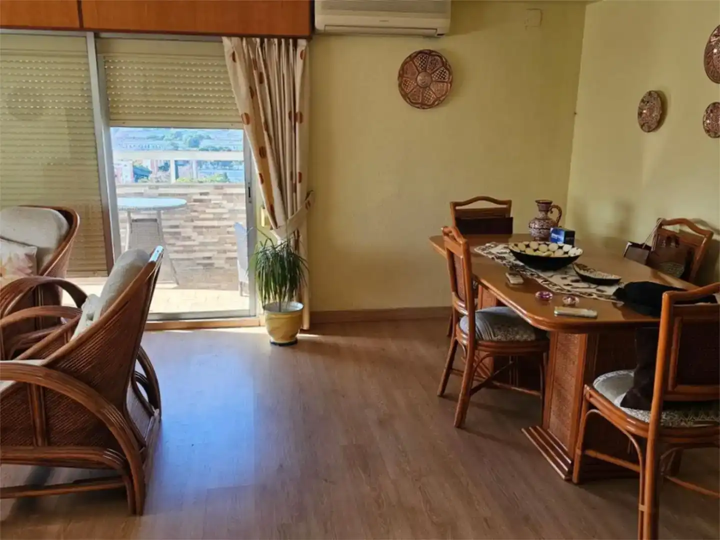 Esszimmer von Wohnung zum Verkauf in  Valencia Capital mit Klimaanlage und Balkon